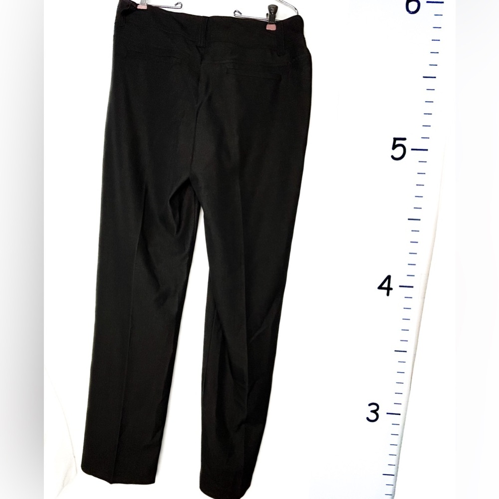 Larry Levine Workwear Black Pants 8